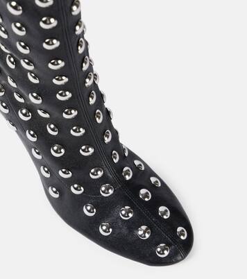 Botines Apollo 85 de piel con tachuelas | Khaite