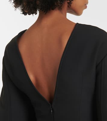 罗缎中长连衣裙 | CO