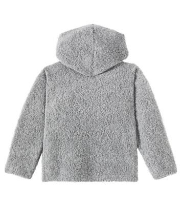 Alpaca wool-blend hoodie | Il Gufo
