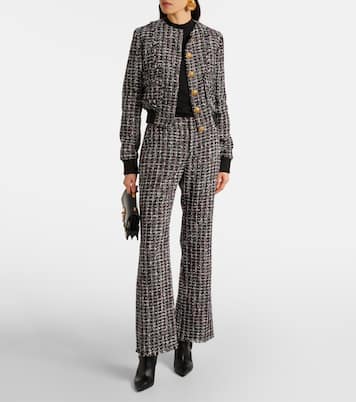 Tweed bomber jacket | Balmain