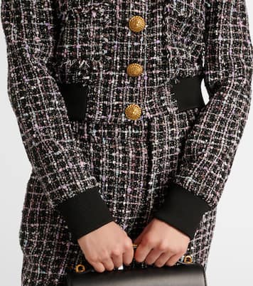 Tweed bomber jacket | Balmain