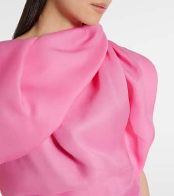 Top aus Seidensatin | Dries Van Noten