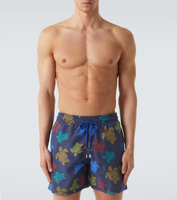 Falke x شورت سباحة بطبعات Moorea  | Vilebrequin