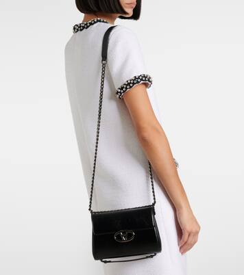 Schultertasche VLogo Locker Small aus Leder | Valentino Garavani