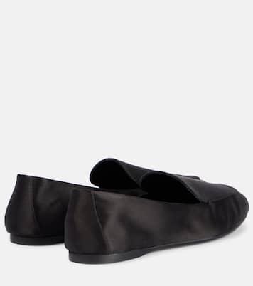 Mocassini Monroe in raso | Khaite