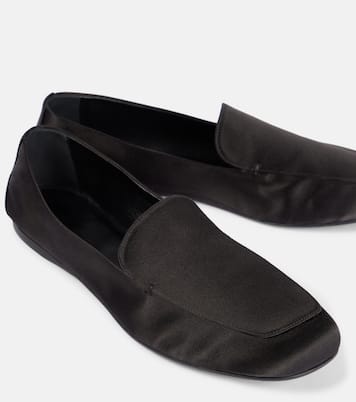 Mocassini Monroe in raso | Khaite