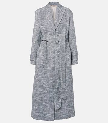 Manteau en tweed bouclé | Victoria Beckham