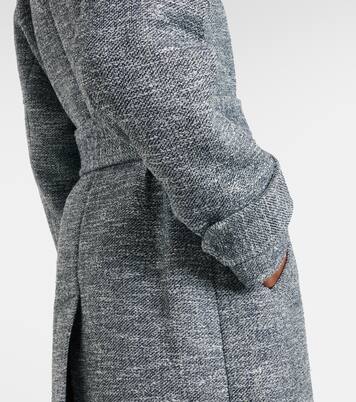 Manteau en tweed bouclé | Victoria Beckham