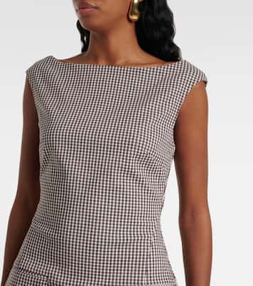 Abito corto Walker a quadri | Staud