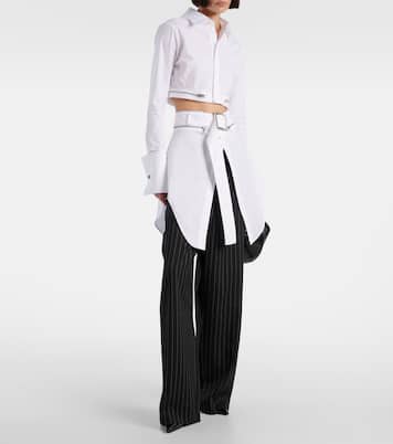 Hemdblusenkleid aus einem Baumwollgemisch | Jean Paul Gaultier