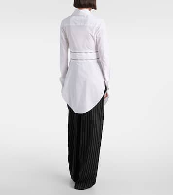 Hemdblusenkleid aus einem Baumwollgemisch | Jean Paul Gaultier