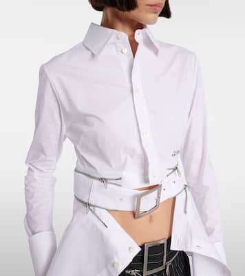 Hemdblusenkleid aus einem Baumwollgemisch | Jean Paul Gaultier