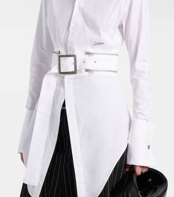 Hemdblusenkleid aus einem Baumwollgemisch | Jean Paul Gaultier