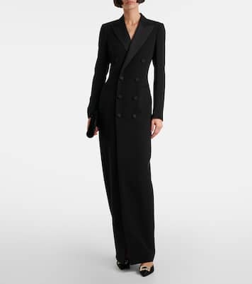 Efflorescence 65 embellished satin mules  | Roger Vivier