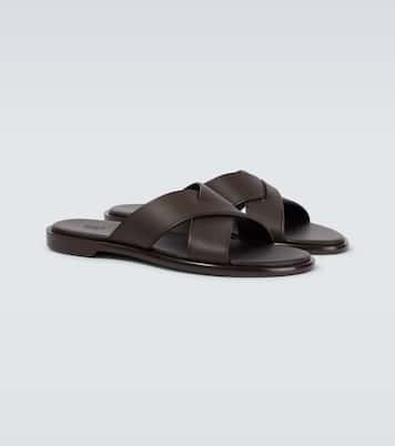 Leather sandals | Zegna