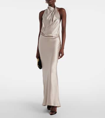 Robe longue en soie | The Sei