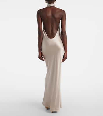 Robe longue en soie | The Sei