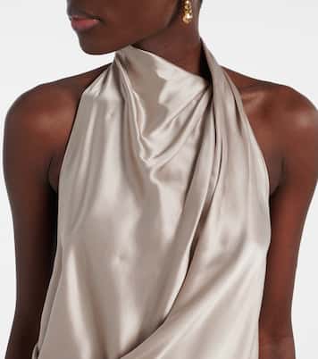 Robe longue en soie | The Sei