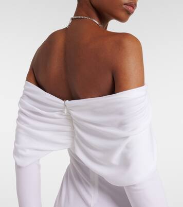 Arched Palm off-shoulder maxi dress | Christopher Esber