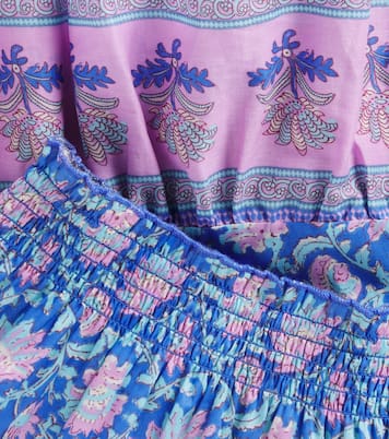 Falda Anetta de algodón estampada | Louise Misha