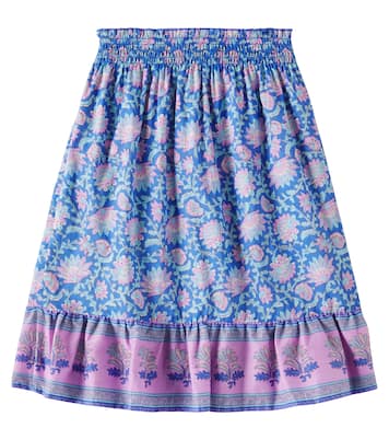 Falda Anetta de algodón estampada | Louise Misha
