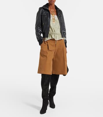Suede over-the-knee boots | Chloé