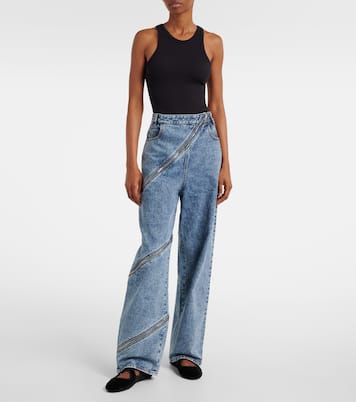 Ballerinas aus Samt | Alaïa