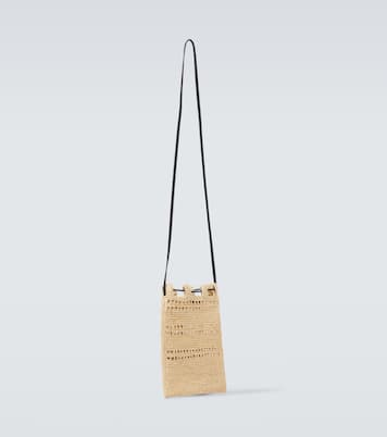 Paula's Ibiza Crossbody Bag aus Raffiabast | Loewe