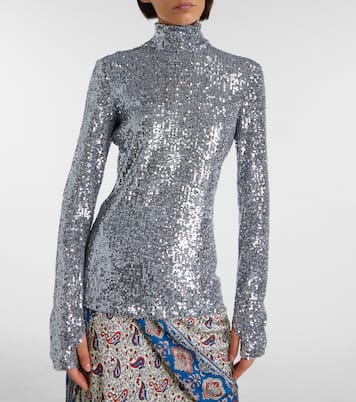 Sequined top  | Rabanne