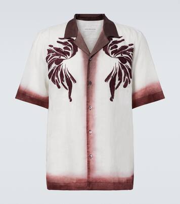 Embroidered bowling shirt | Dries Van Noten