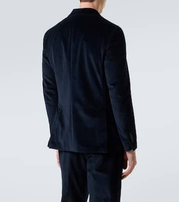 Blazer en velours côtelé de coton | Lardini
