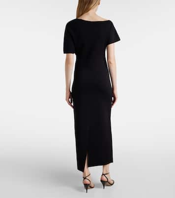 One-Shoulder-Midikleid aus Strick | Róhe