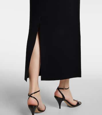 One-Shoulder-Midikleid aus Strick | Róhe