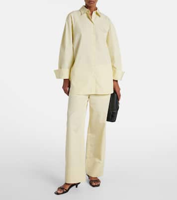 Cotton poplin shirt | Toteme