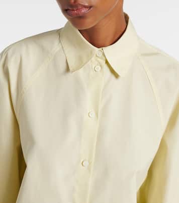 Cotton poplin shirt | Toteme