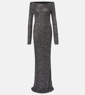 Robe longue à sequins | Stella McCartney