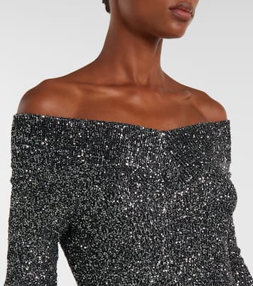 Robe longue à sequins | Stella McCartney