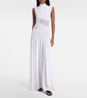 Sandalen aus Samt | Alaïa