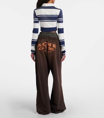 Pantaloni sportivi in cotone a strati | Acne Studios