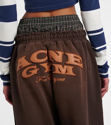 Pantaloni sportivi in cotone a strati | Acne Studios