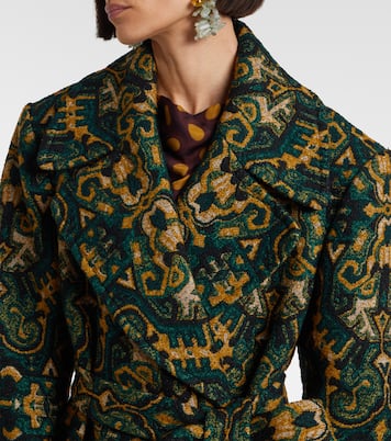 Rafaella printed coat  | Dries Van Noten