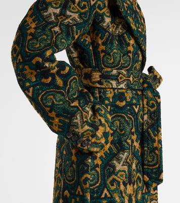 Rafaella printed coat  | Dries Van Noten