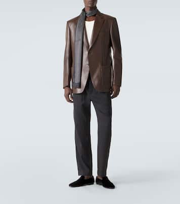 Blazer aus Leder | Tom Ford