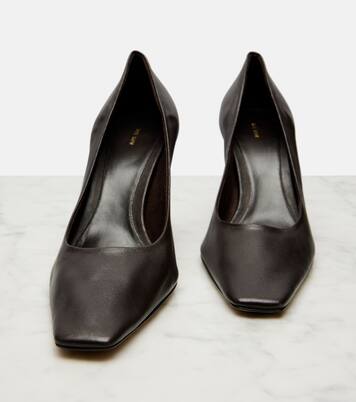 Carla 80 leather pumps | The Row