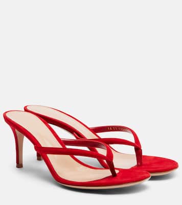 Sandalen Calypso aus Veloursleder | Gianvito Rossi
