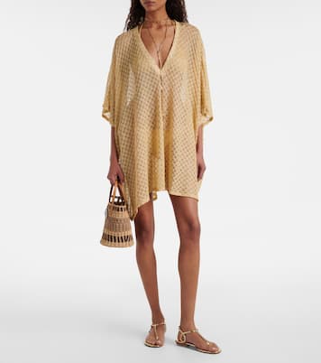 Open-knit lamé kaftan | Missoni
