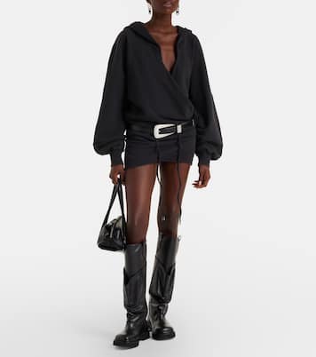 Cotton jersey sweatshirt dress | The Attico