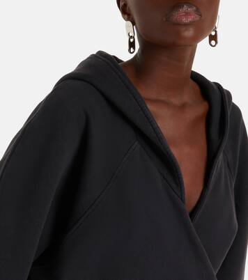 Cotton jersey sweatshirt dress | The Attico