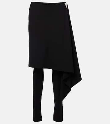 Draped slim pants | The Attico