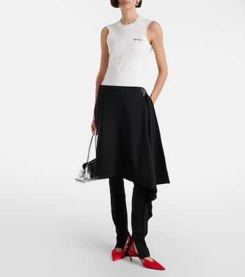 Draped slim pants | The Attico